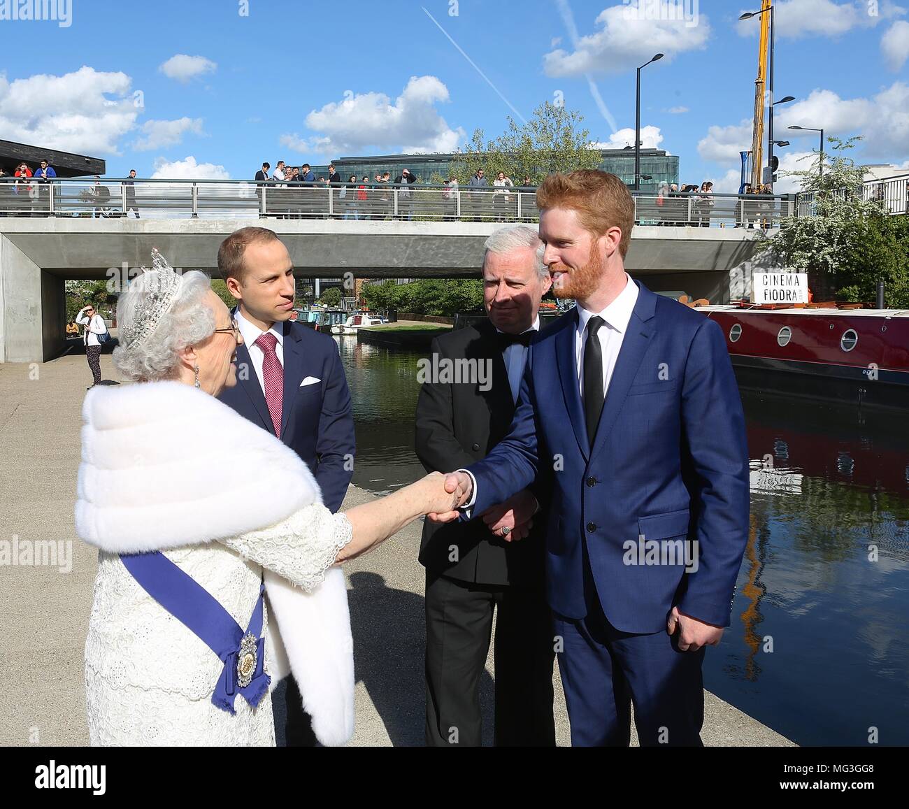 Bain à remous avec Royal assimilés célébrant le prince Harry's stag n 26 avril 2018 Banque D'Images