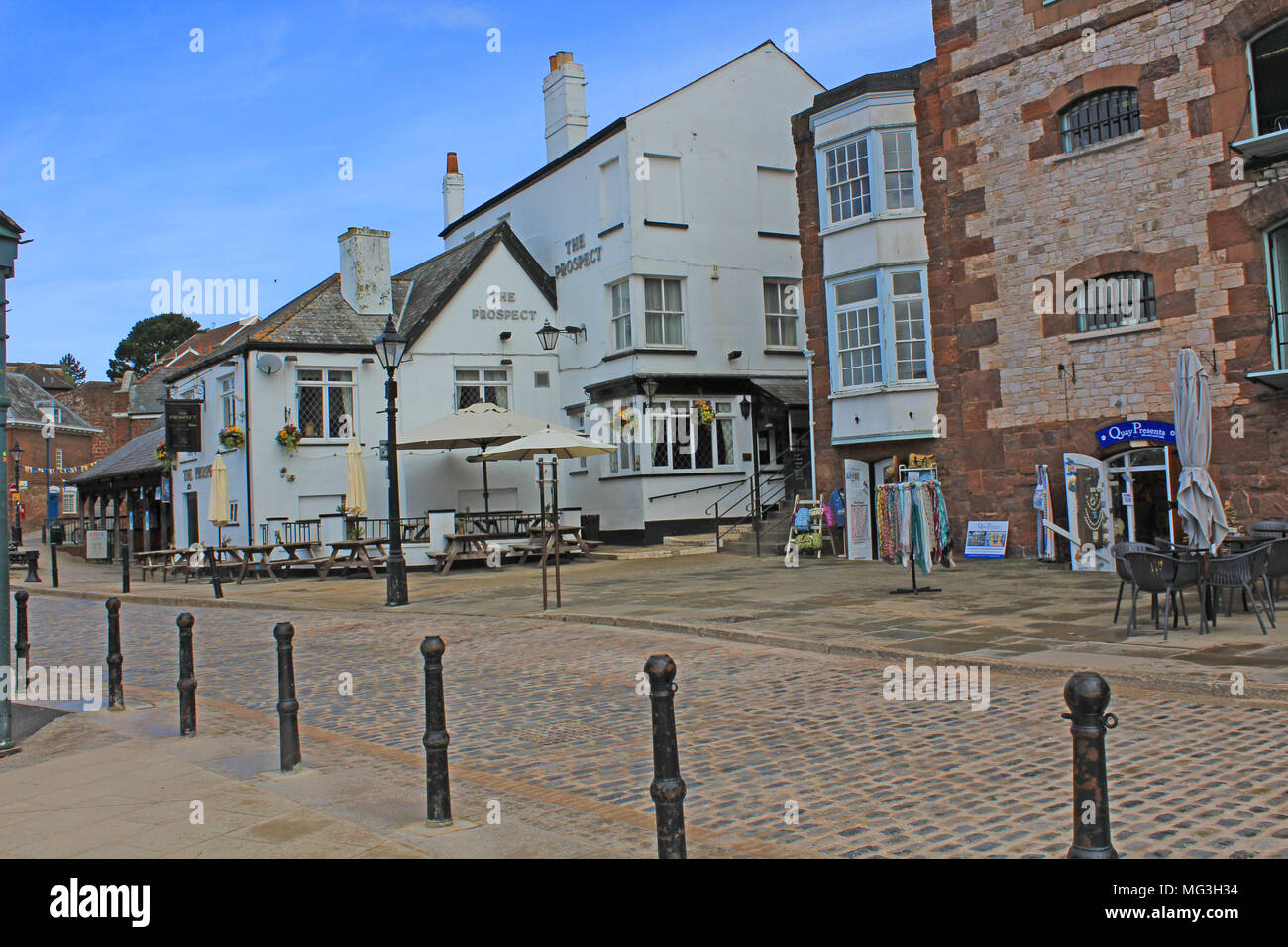 The Prospect Inn Exeterinside The prospect exeter Banque de photographies et d’images à haute ...