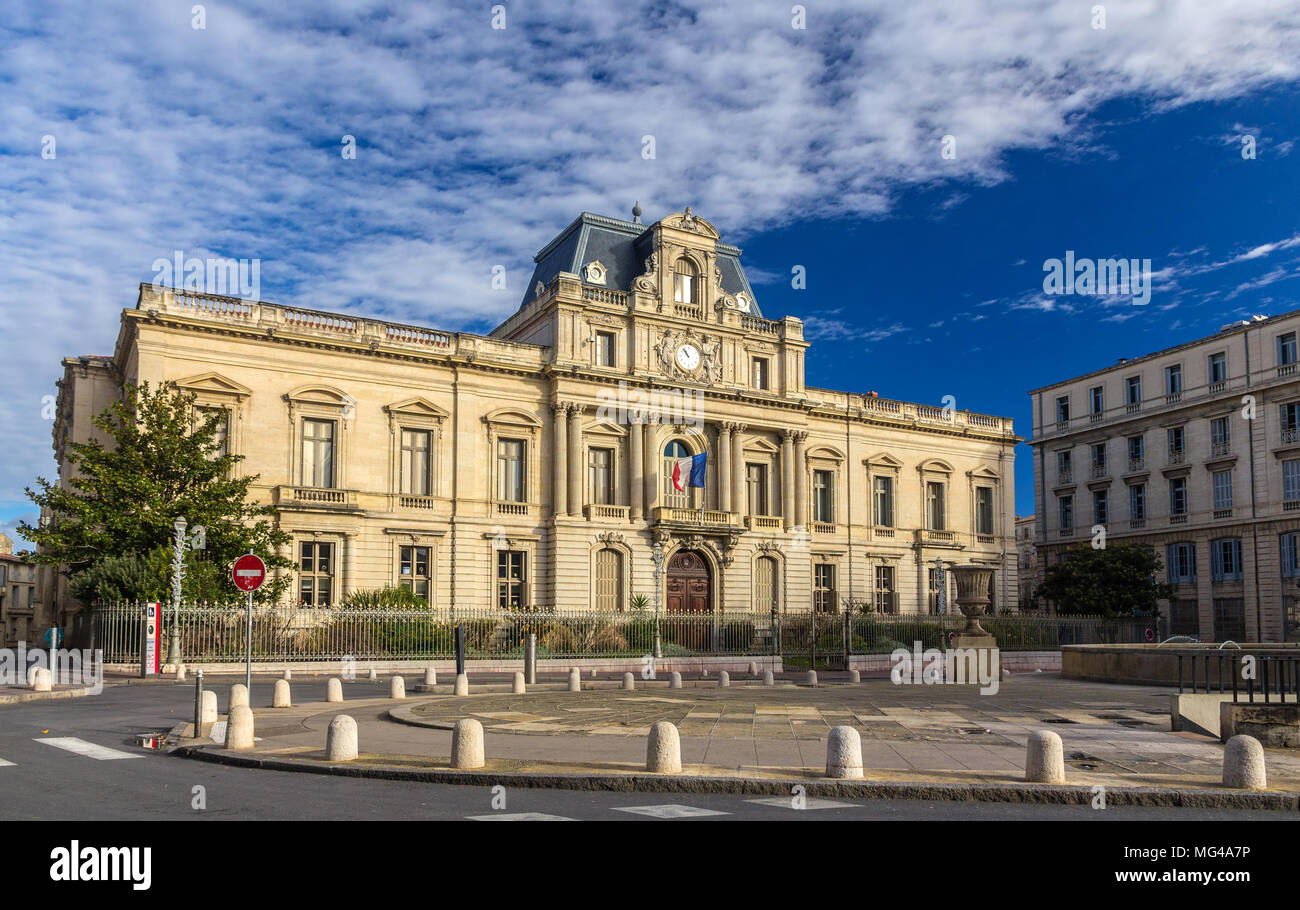 La place de la Prefecture,Montpellier,Herault,France Photo Stock - Alamy