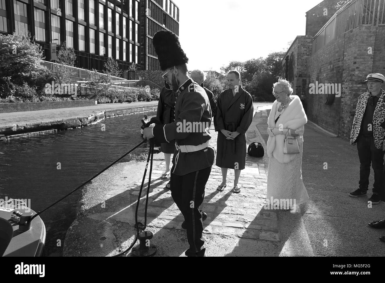 Bain à remous avec Royal assimilés célébrant le prince Harry's stag n 26 avril 2018 Banque D'Images