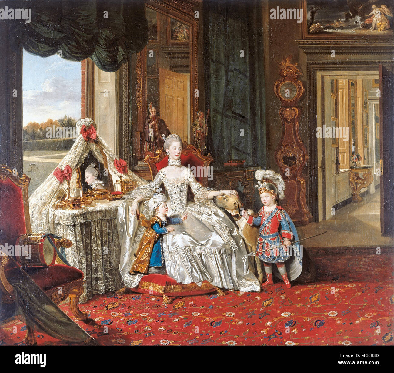 Charlotte Of Mecklenburg Strelitz Banque d