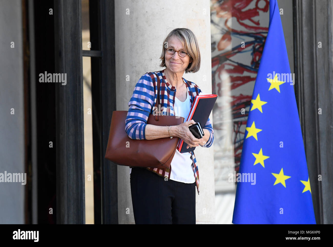 Paris, France. 27 avr, 2018. l'Hebdomadaire français réunion du Cabinet à Paris Crédit : Avenir Photos/Alamy Live News Banque D'Images