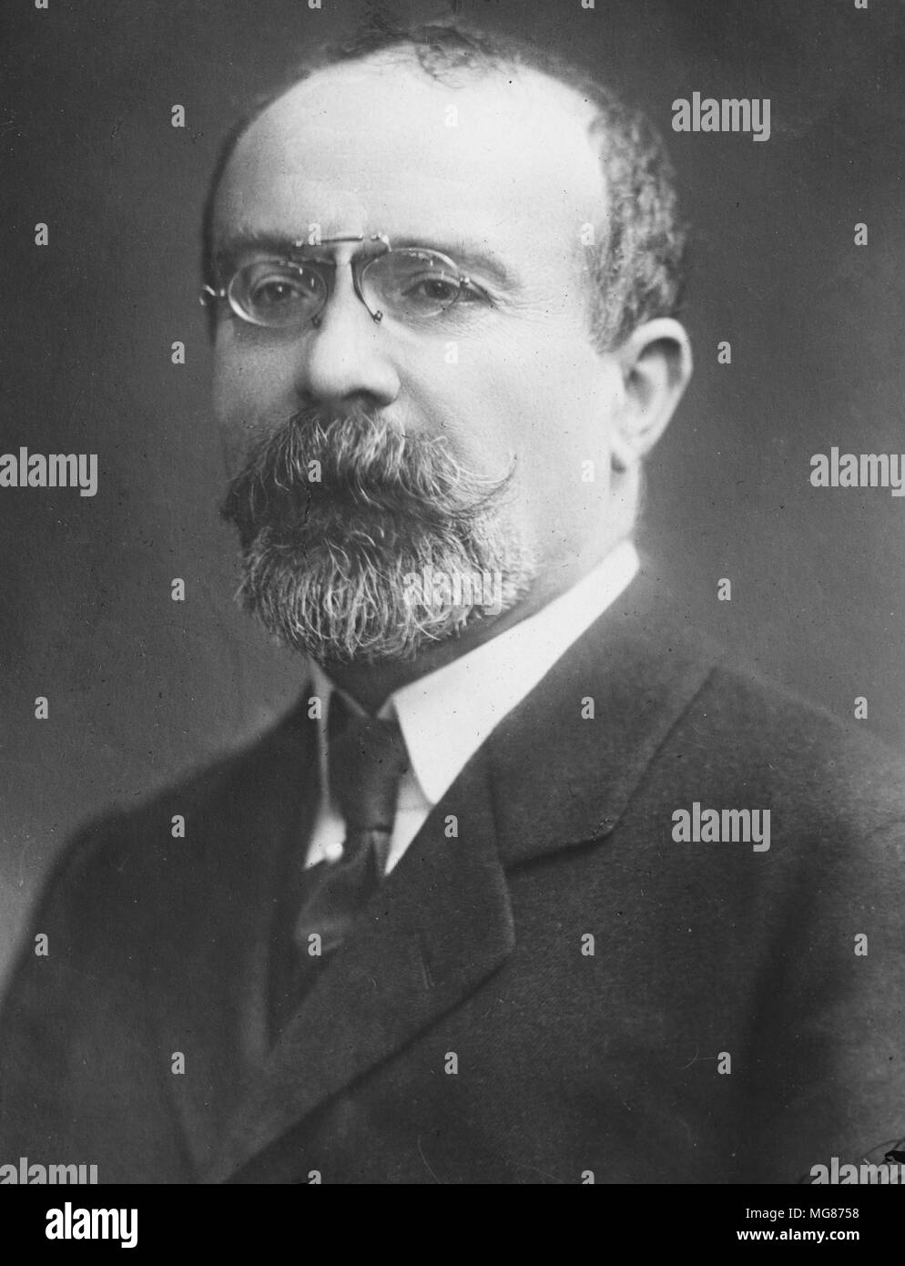 Jean Louis Barthou (1862 - 1934) homme politique français de la Troisième République qui a servi comme Premier Ministre de la France pendant huit mois en 1913 Banque D'Images