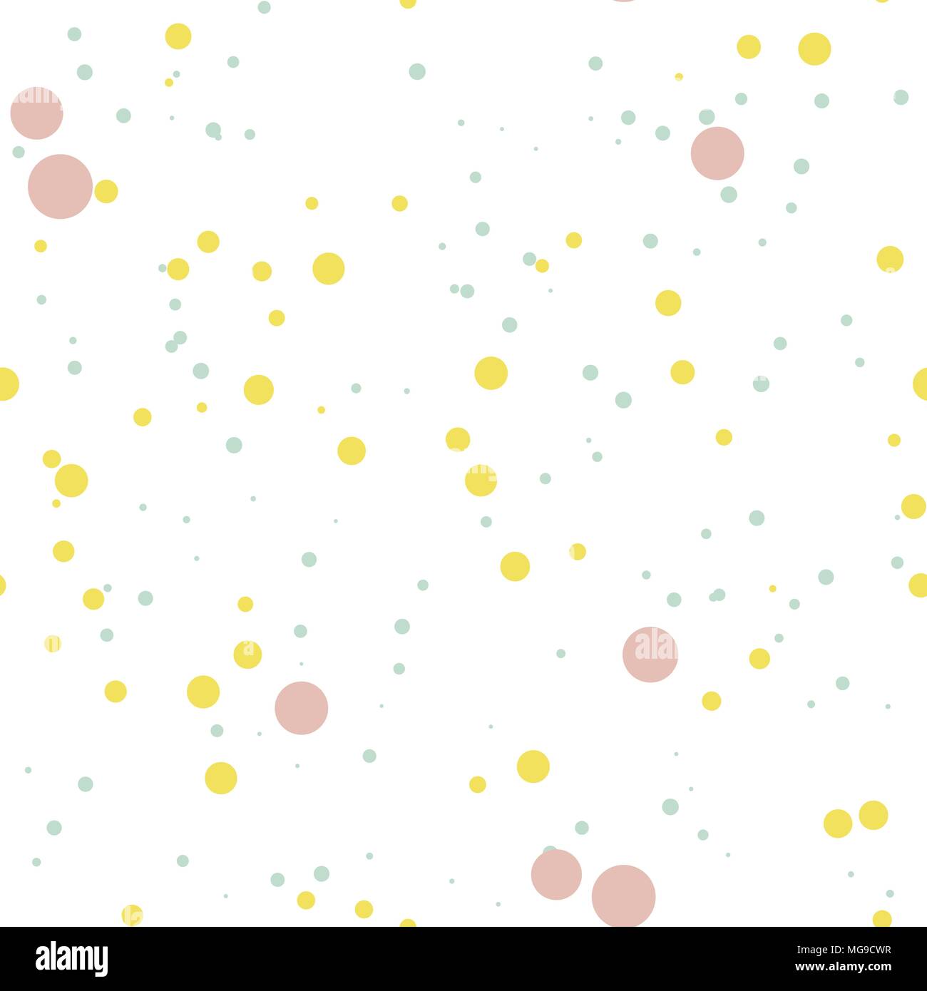 Nuage De Points Colores Modele Sans Couture Resume Fond Simple Cercles De Couleur Pale Peut Etre Utilise Pour Le Papier Peint Trames Ou Impression Sur Fabr Image Vectorielle Stock Alamy