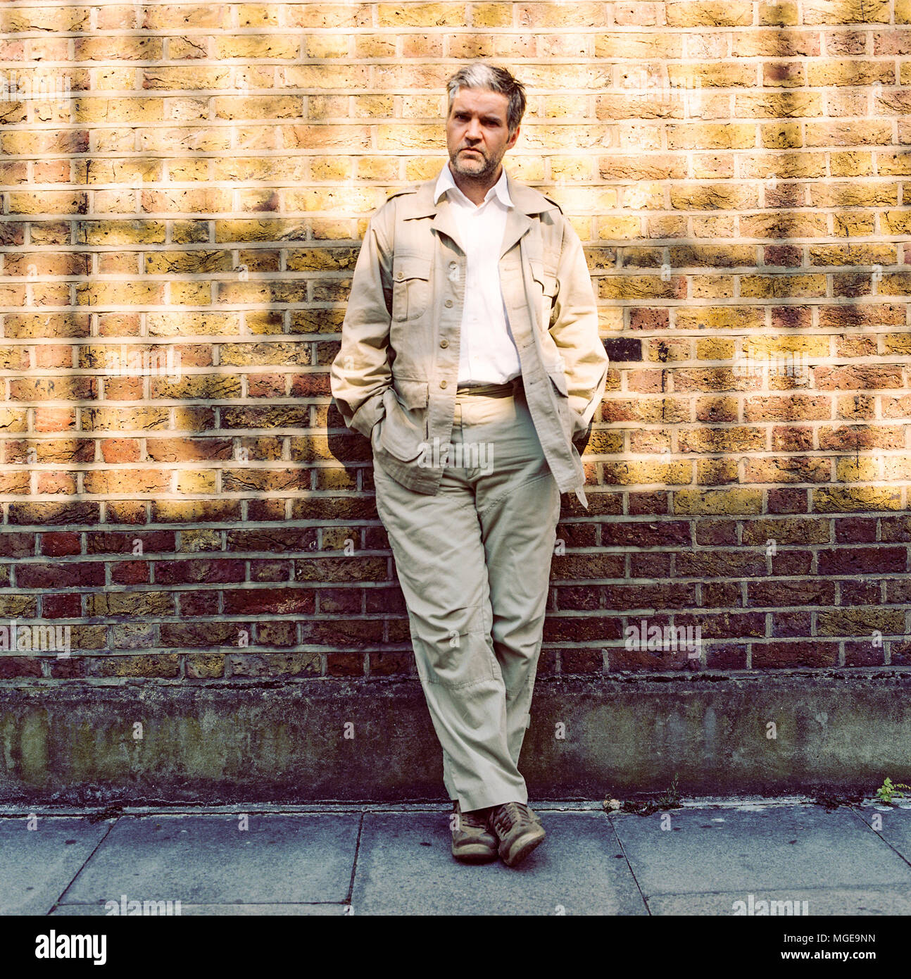 Chanteur auteur-compositeur Lloyd Cole, mieux connu pour son rôle de chanteur de Lloyd Cole et les commotions de 1984 à 1989, photographié dans l'ouest de Londres, 30 août 2006. Banque D'Images