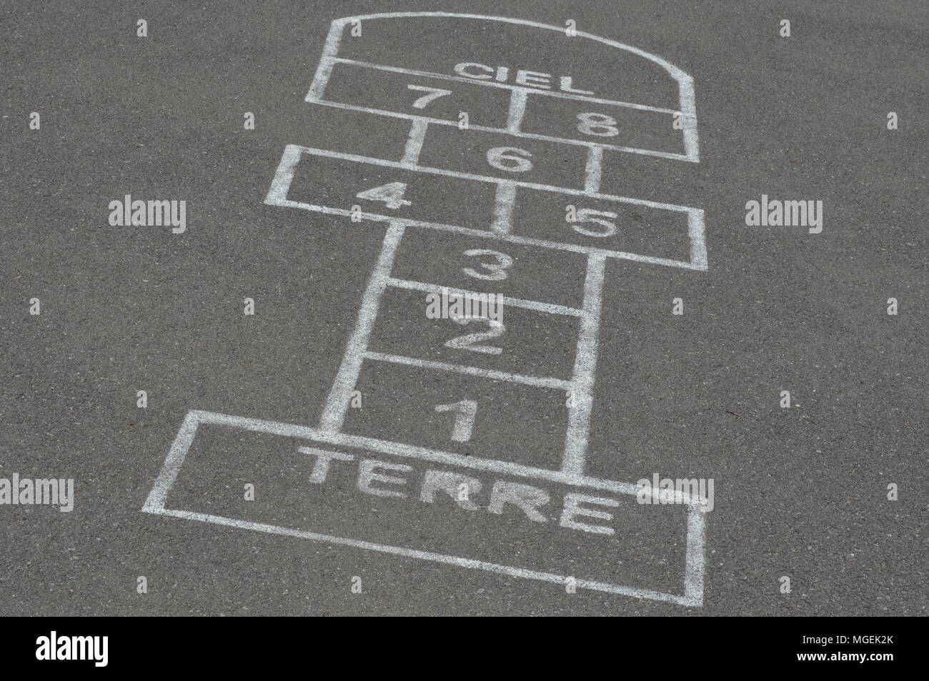 Un vieux jeu d'enfant Banque D'Images