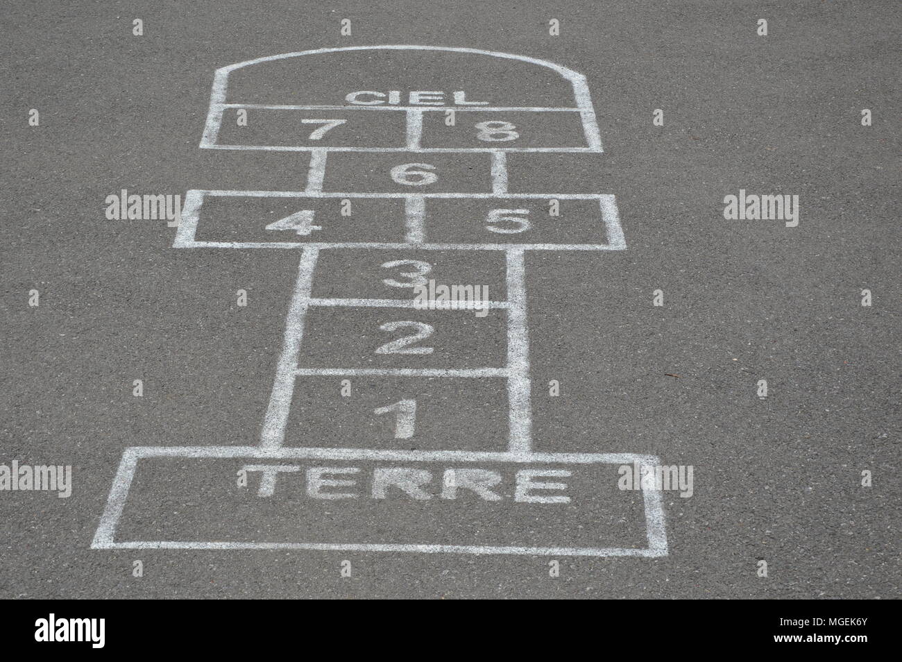 Un vieux jeu d'enfant Banque D'Images