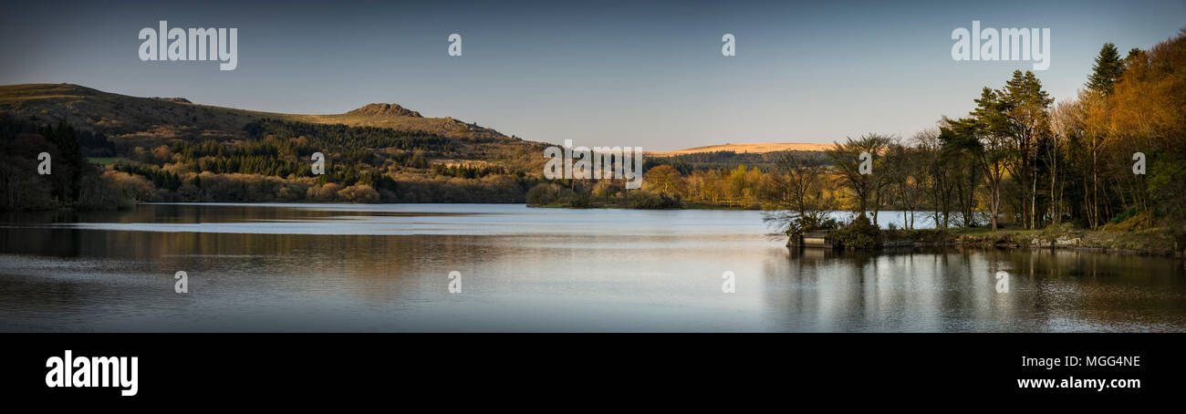 Burrator Resevoir, Dartmoor, Devon Banque D'Images