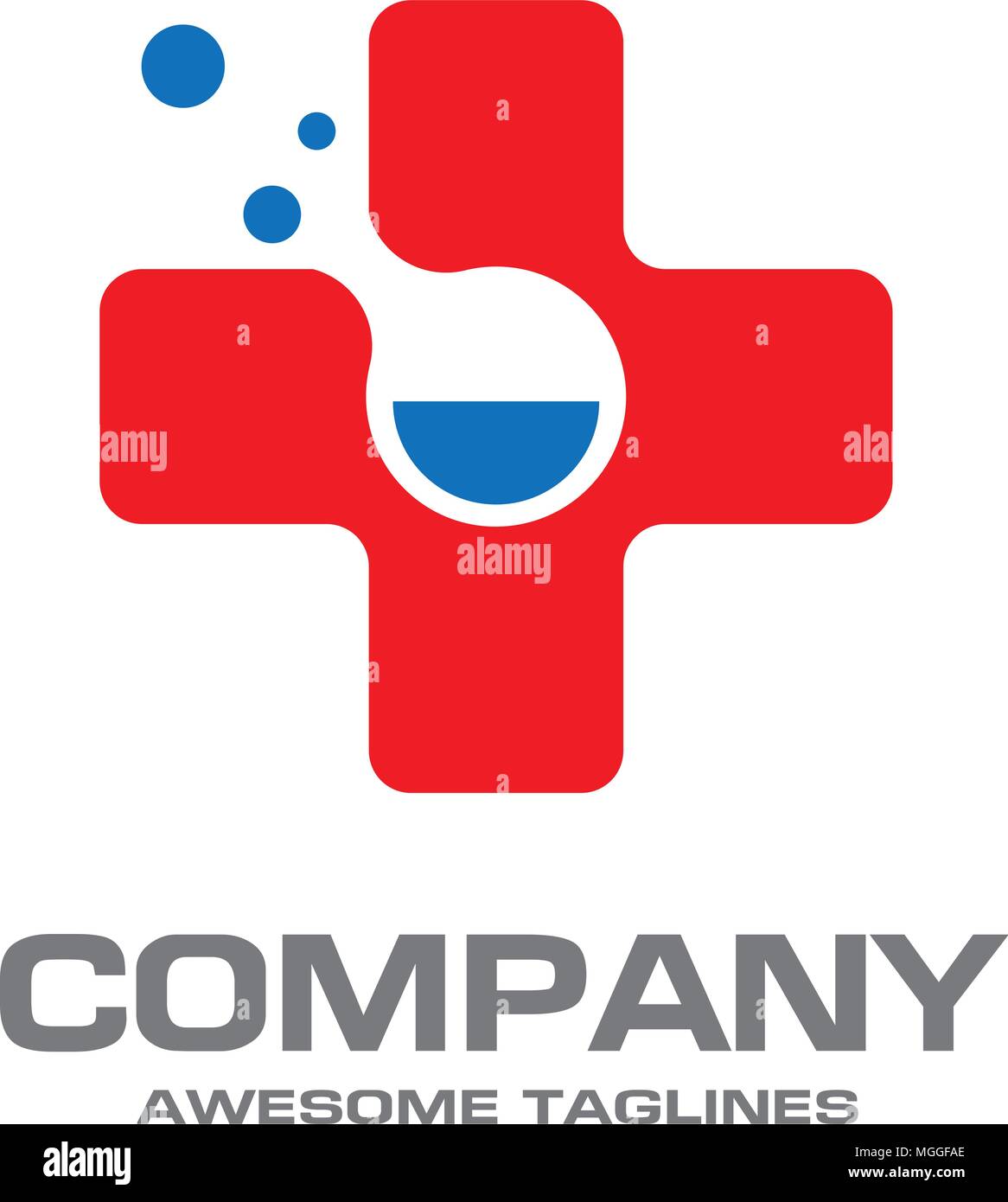 Avec l'icône icône santé laboratoire concept, avec l'aide de laboratoire, de santé, concept design croix croix symbole icône vecteur illustration de forme, médecine pharmacie cr Illustration de Vecteur