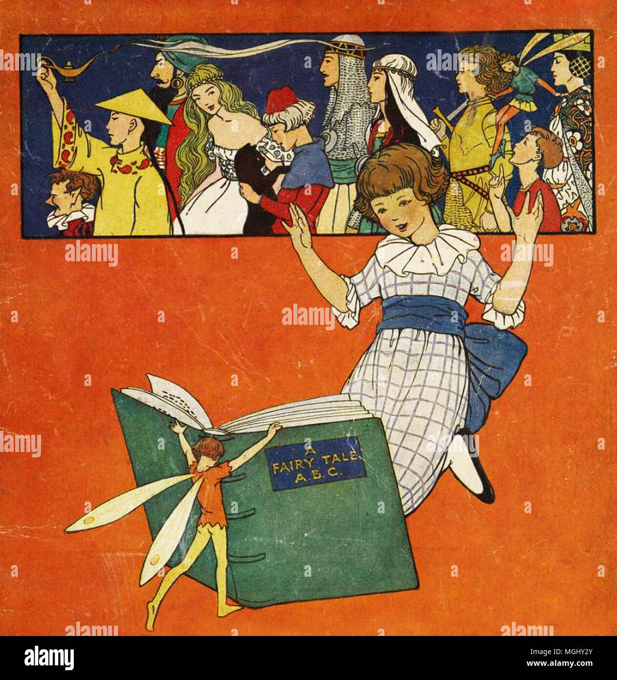 Illustration de conte vintage Banque D'Images