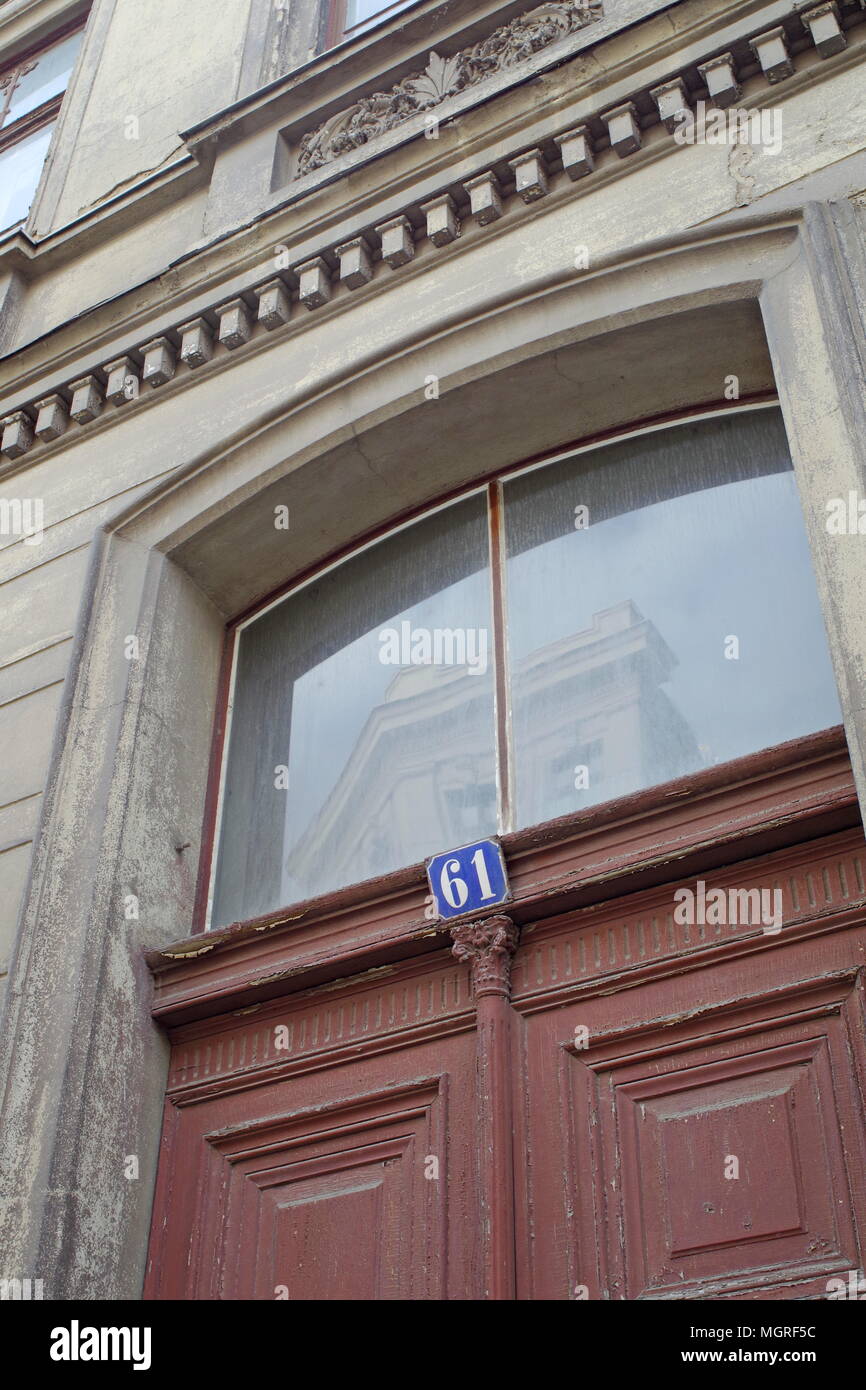 Une maison ancienne entrée de Goerlitz Banque D'Images