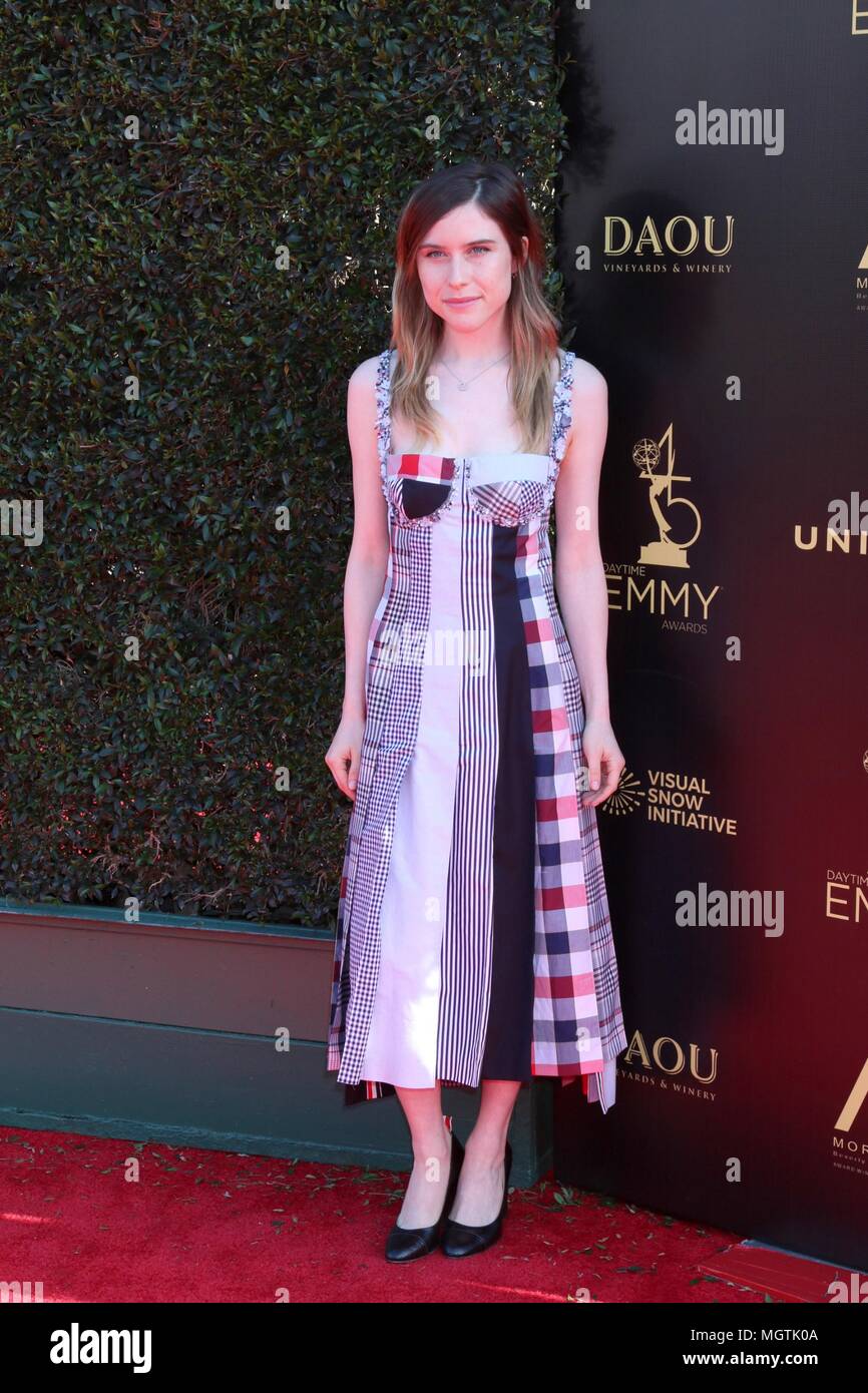 Pasadena, États-Unis. 27 avril 2018. Nelson à Genesee arrivés pour la 45e journée, Creative Arts Emmy Awards, Pasadena Civic Centre, Pasadena, CA, 27 avril 2018. Credit : Priscilla Grant/Everett Collection/Alamy Live News Banque D'Images