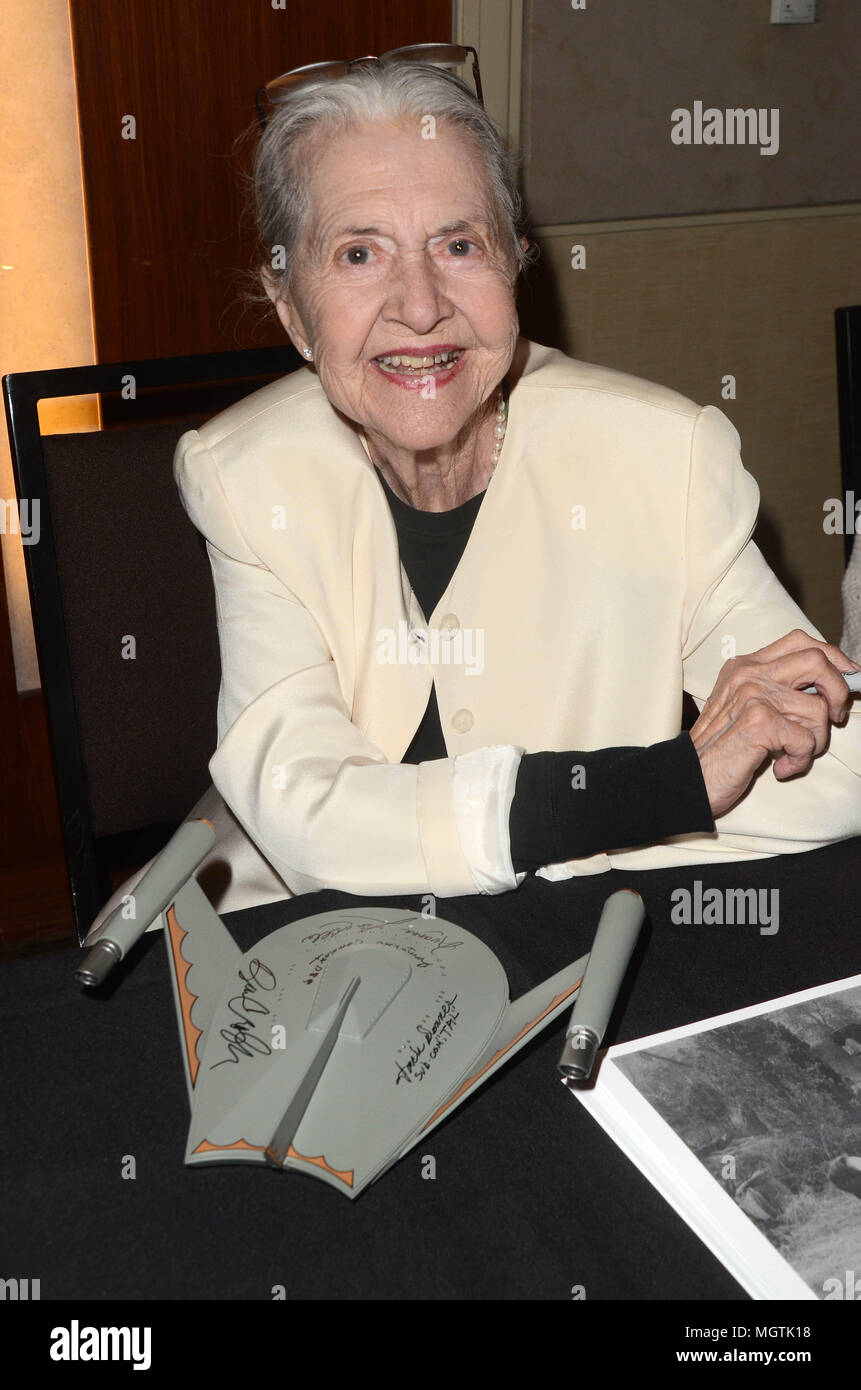 Los Angeles, CA, USA. Apr 28, 2018. Joanne Linville au Hollywood montrer au Westin LAX à Los Angeles, Californie le 28 avril 2018. Crédit : David Edwards/media/Alamy Punch Live News Banque D'Images