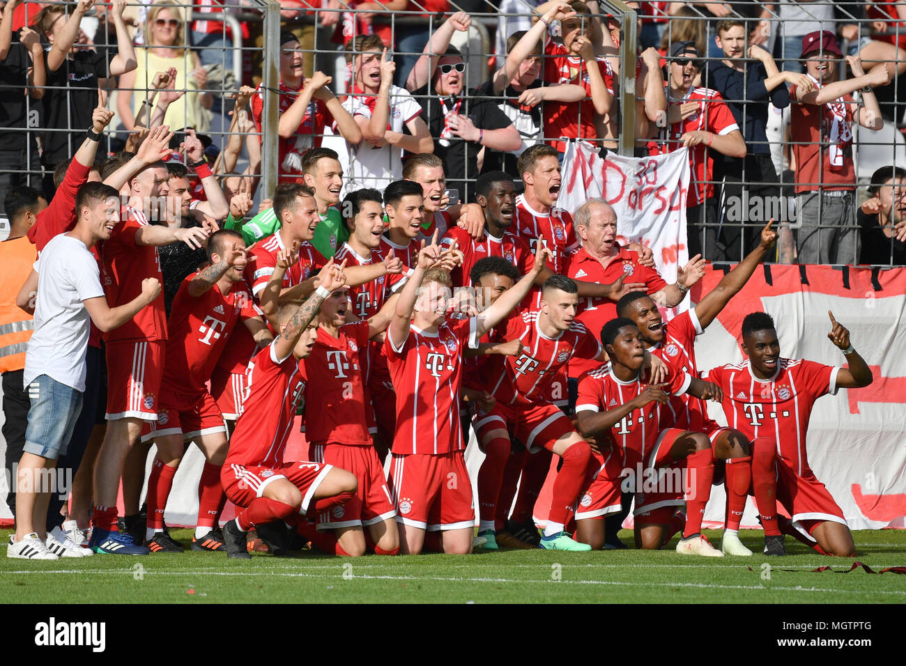 FC Bayern Amateurs and SpVgg Unterhaching Play to 1-1 Draw