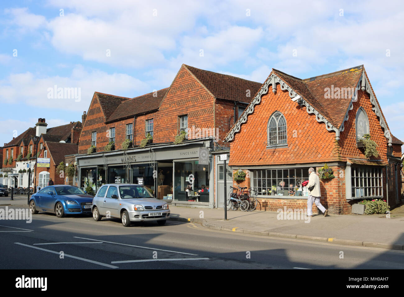Le Cranleigh village de Surrey. Le plus grand village de l'Angleterre. Banque D'Images