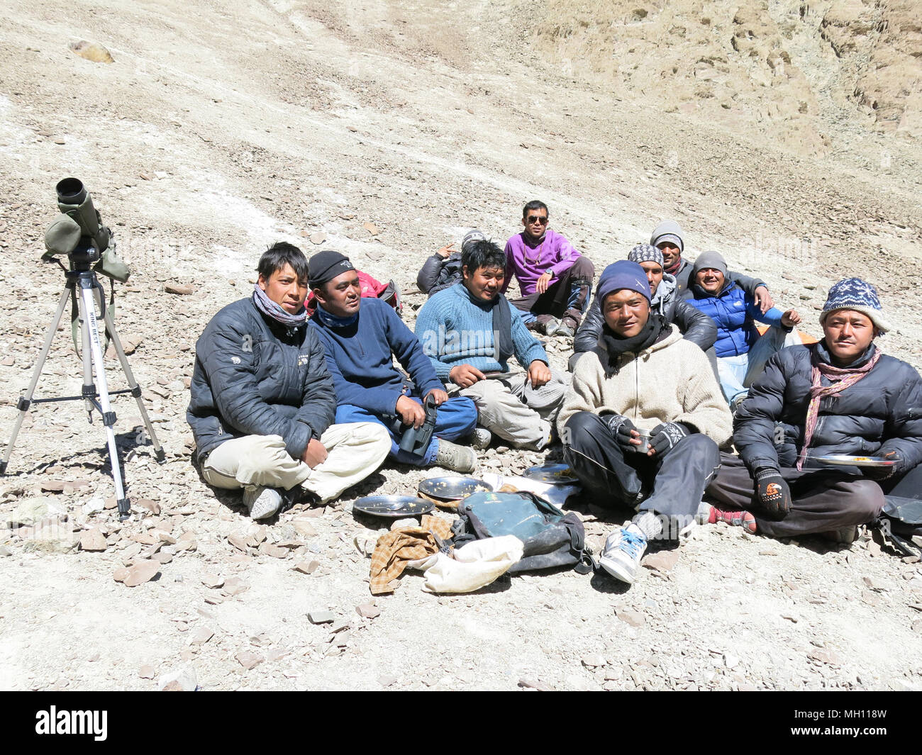 Des scènes de Ladakh Banque D'Images