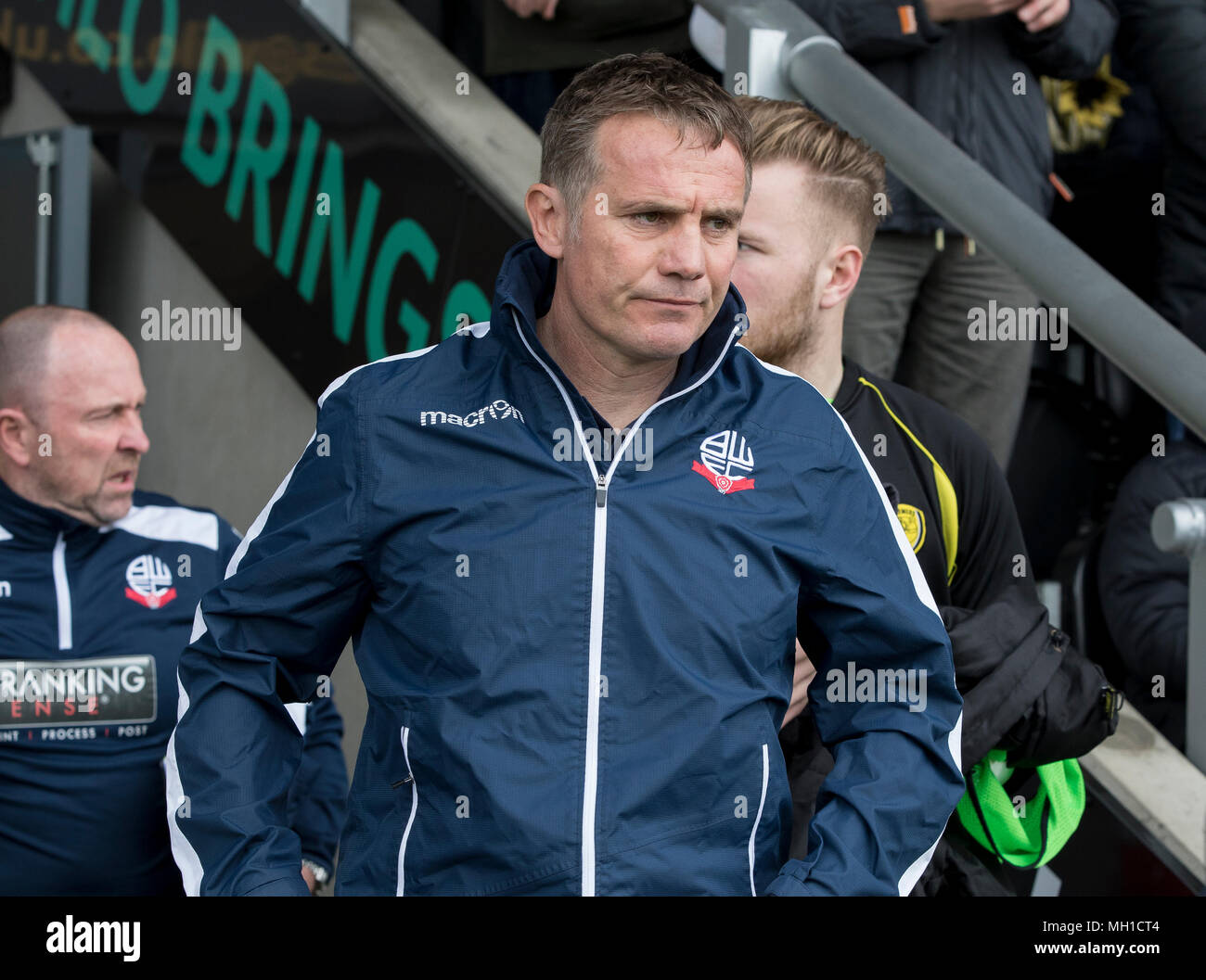 Phil Parkinson, manager de Bolton Wanderers football club Banque D'Images