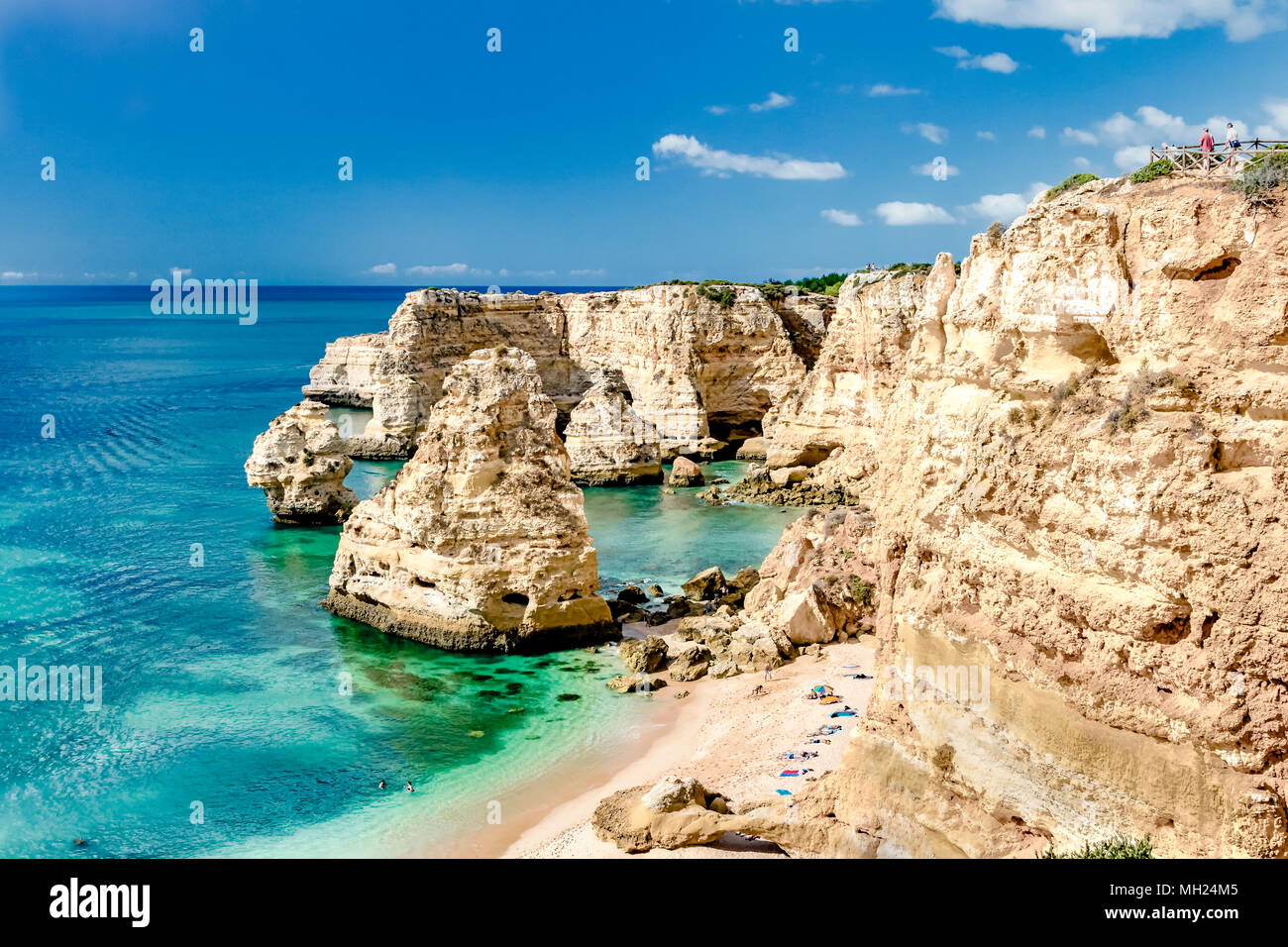 Portugal - Algarve - Praia da Marinha Banque D'Images