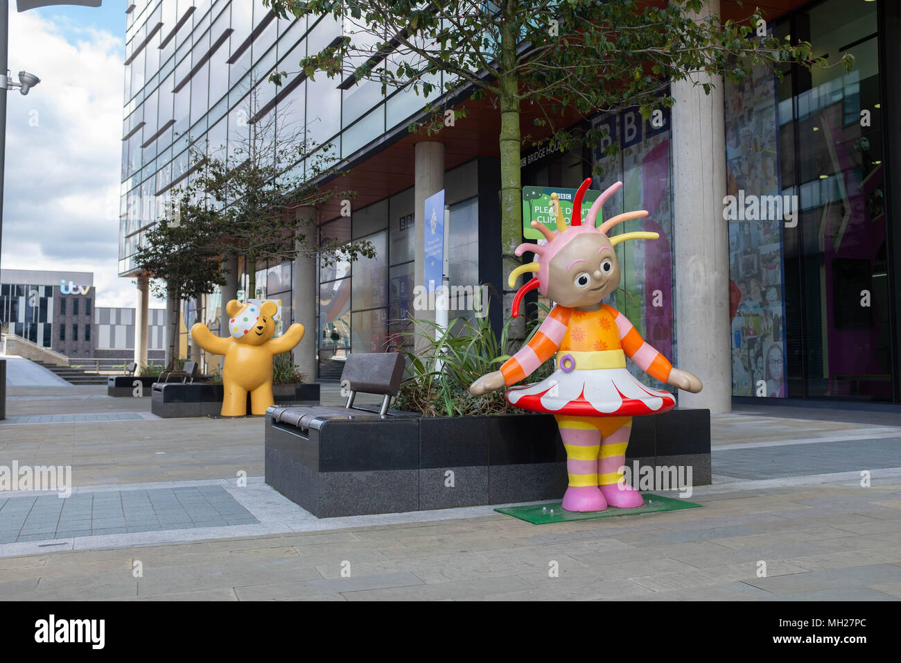 Media City, Salford Quays, Manchester, UK Banque D'Images