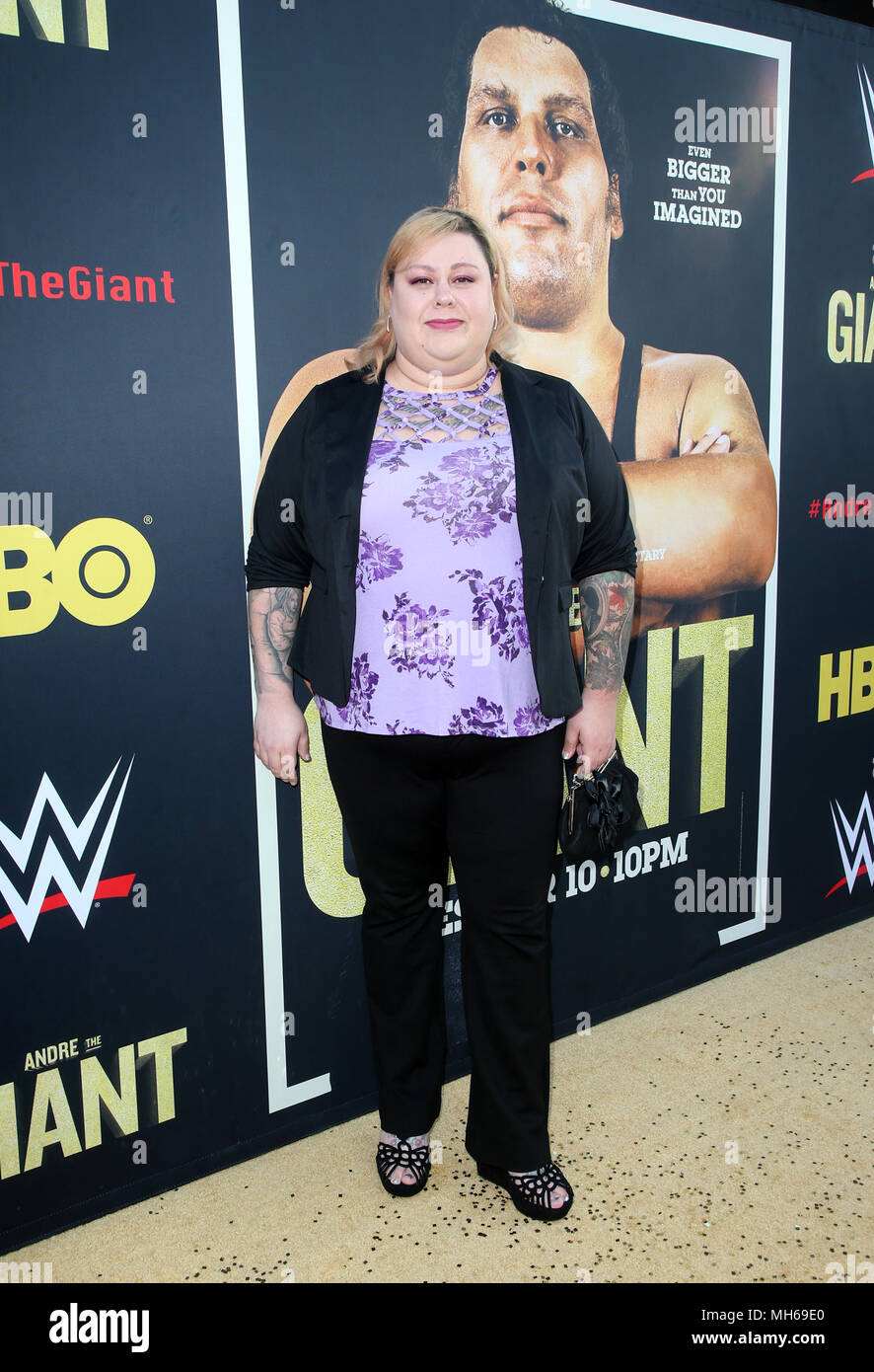 Los Angeles première de HBO's 'André le Géant' - Arrivées avec : Robin Christiansen Où : Hollywood, California, United States Quand : 29 Mar 2018 Crédit : FayesVision/WENN.com Banque D'Images