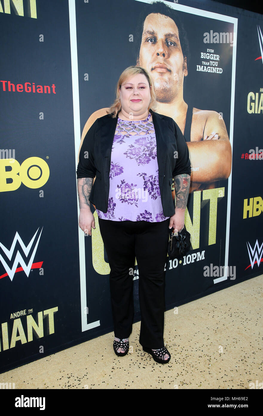 Los Angeles première de HBO's 'André le Géant' - Arrivées avec : Robin Christiansen Où : Hollywood, California, United States Quand : 29 Mar 2018 Crédit : FayesVision/WENN.com Banque D'Images