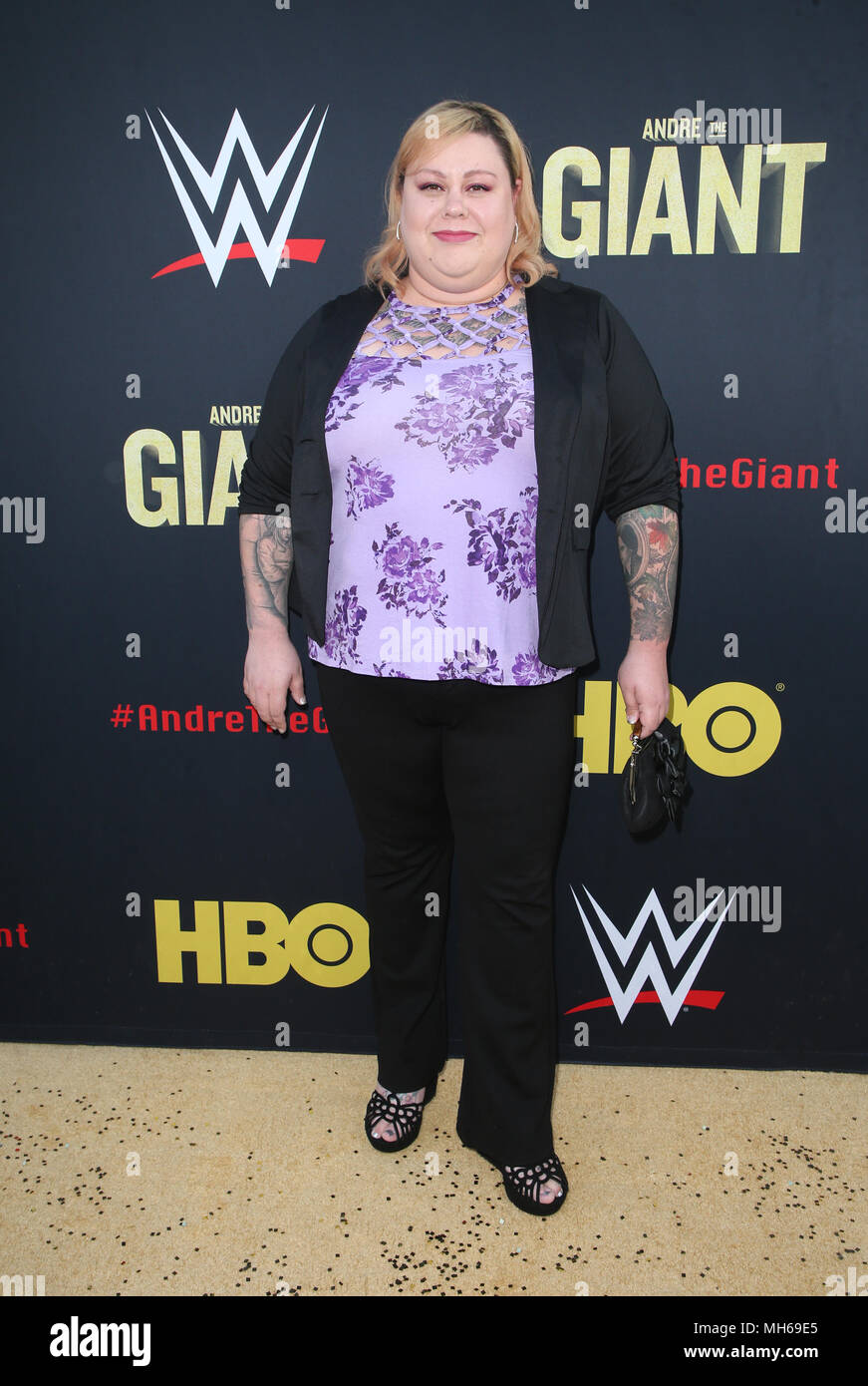 Los Angeles première de HBO's 'André le Géant' - Arrivées avec : Robin Christiansen Où : Hollywood, California, United States Quand : 29 Mar 2018 Crédit : FayesVision/WENN.com Banque D'Images