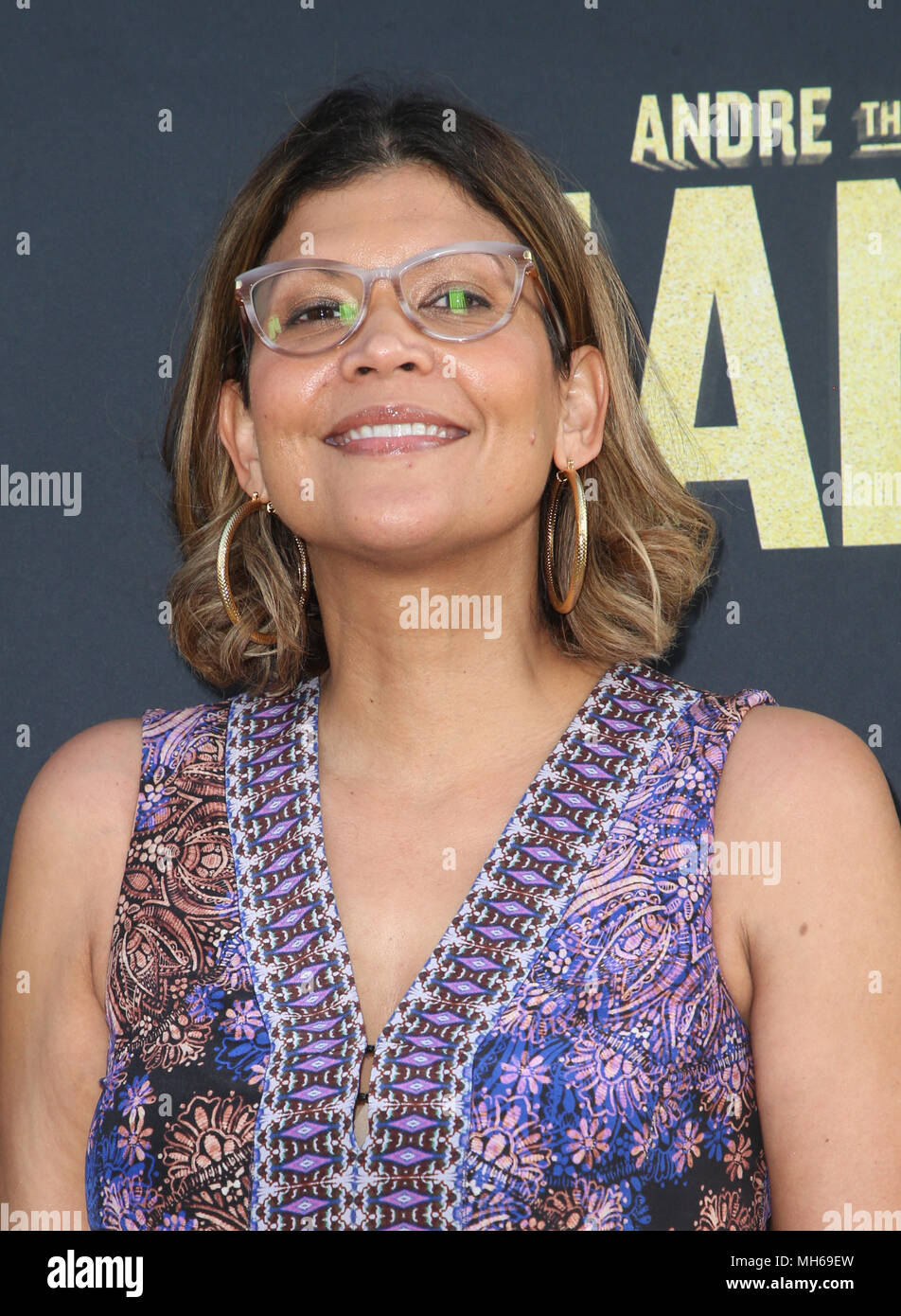 Los Angeles première de HBO's 'André le Géant' - Avec des arrivées : Aida Rodriguez Où : Hollywood, California, United States Quand : 29 Mar 2018 Crédit : FayesVision/WENN.com Banque D'Images