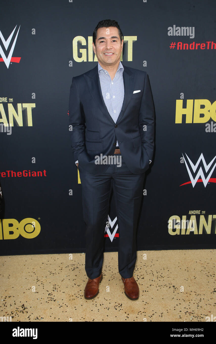 Los Angeles première de HBO's 'André le Géant' - Arrivées avec : Martin Zuniga Où : Hollywood, California, United States Quand : 29 Mar 2018 Crédit : FayesVision/WENN.com Banque D'Images