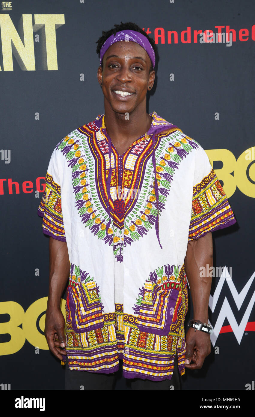 Los Angeles première de HBO's 'André le Géant' - Arrivées comprend : Shaka Smith Où : Hollywood, California, United States Quand : 29 Mar 2018 Crédit : FayesVision/WENN.com Banque D'Images