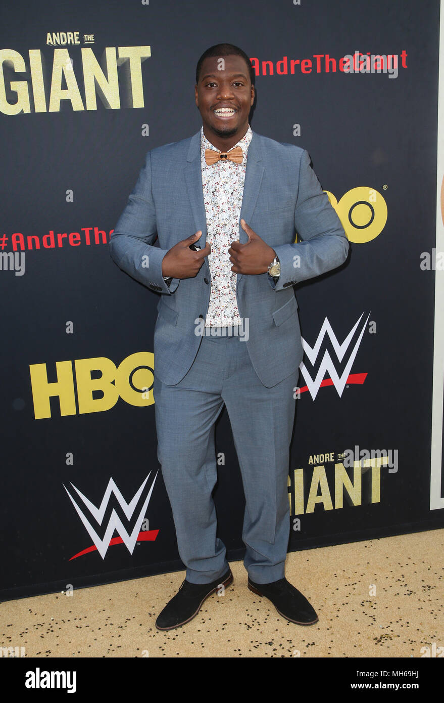 Los Angeles première de HBO's 'André le Géant' - Arrivées avec : Kevin Raphael Où : Hollywood, California, United States Quand : 29 Mar 2018 Crédit : FayesVision/WENN.com Banque D'Images