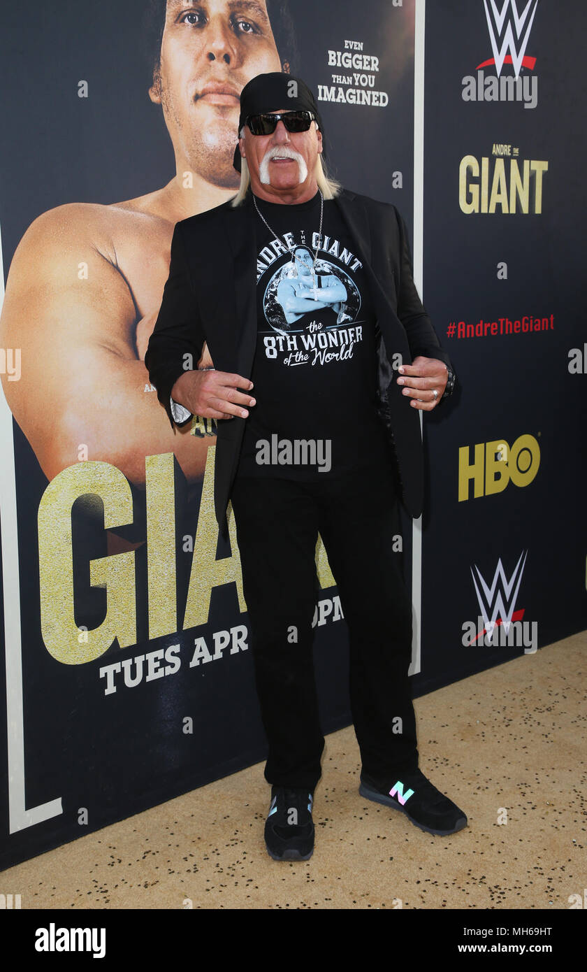Los Angeles première de HBO's 'André le Géant' - Arrivées d'Hulk Hogan : où : Hollywood, California, United States Quand : 29 Mar 2018 Crédit : FayesVision/WENN.com Banque D'Images