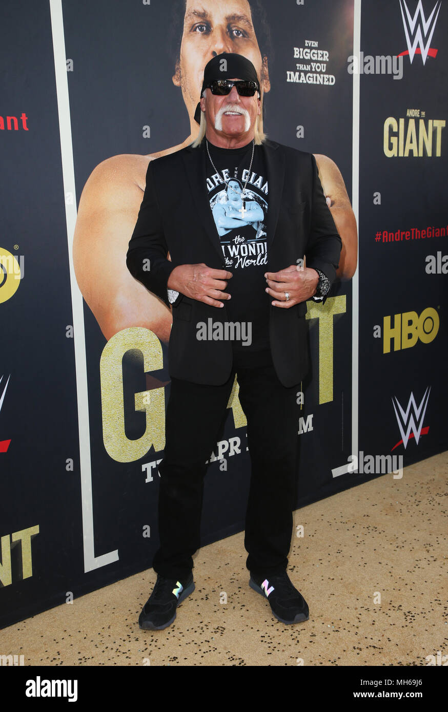 Los Angeles première de HBO's 'André le Géant' - Arrivées d'Hulk Hogan : où : Hollywood, California, United States Quand : 29 Mar 2018 Crédit : FayesVision/WENN.com Banque D'Images