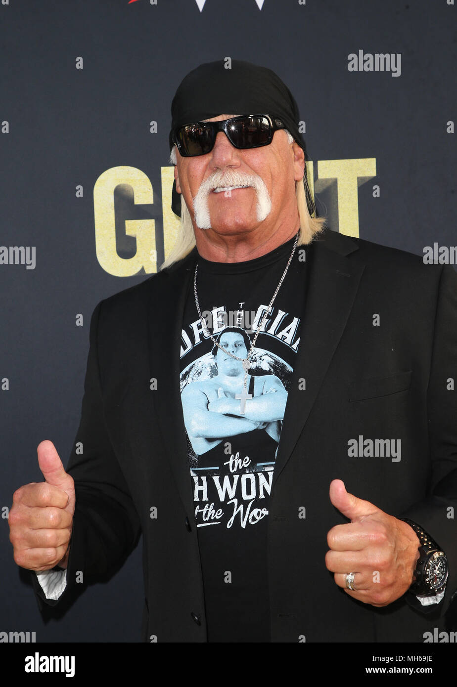 Los Angeles première de HBO's 'André le Géant' - Arrivées d'Hulk Hogan : où : Hollywood, California, United States Quand : 29 Mar 2018 Crédit : FayesVision/WENN.com Banque D'Images