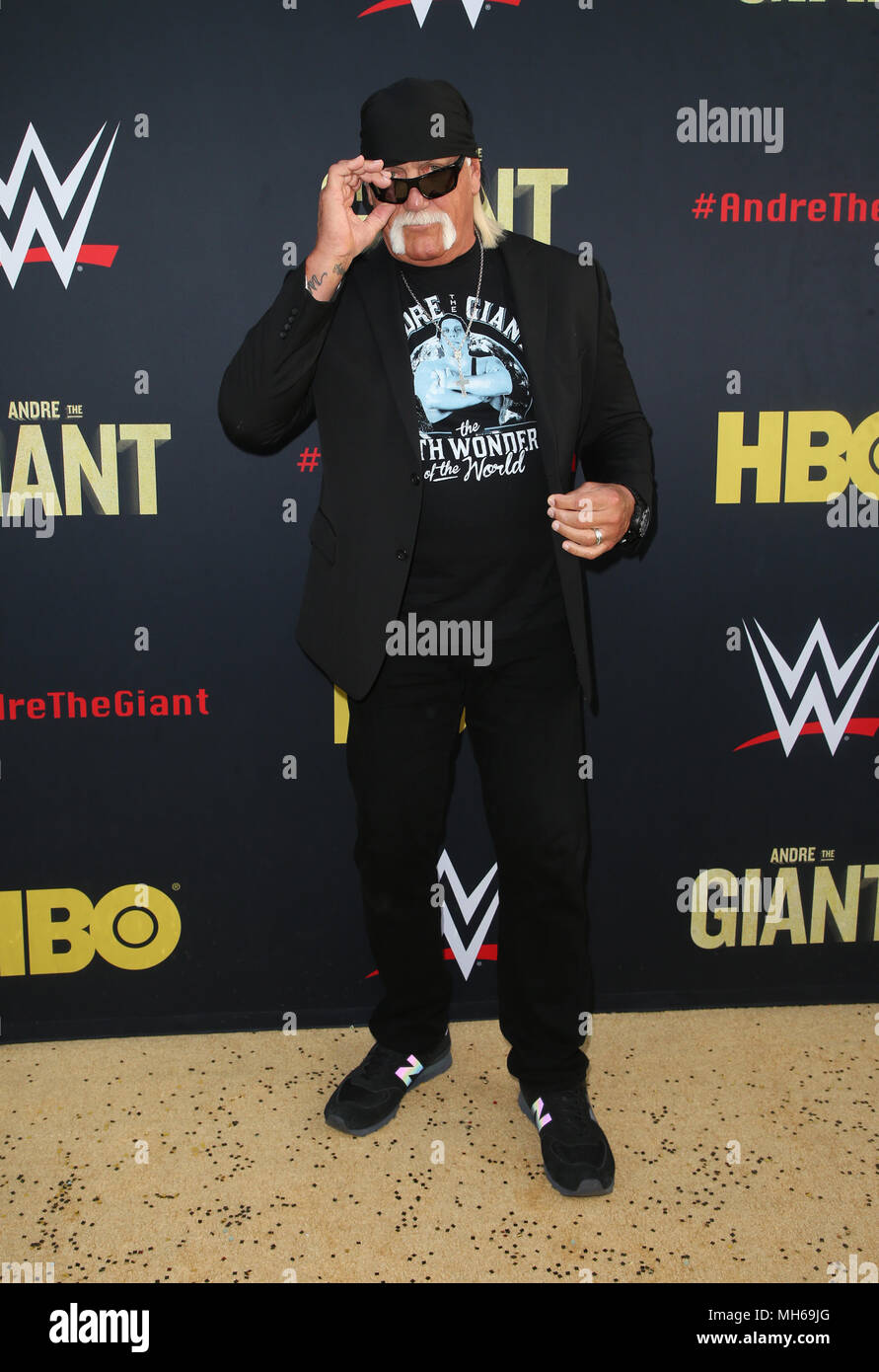 Los Angeles première de HBO's 'André le Géant' - Arrivées d'Hulk Hogan : où : Hollywood, California, United States Quand : 29 Mar 2018 Crédit : FayesVision/WENN.com Banque D'Images