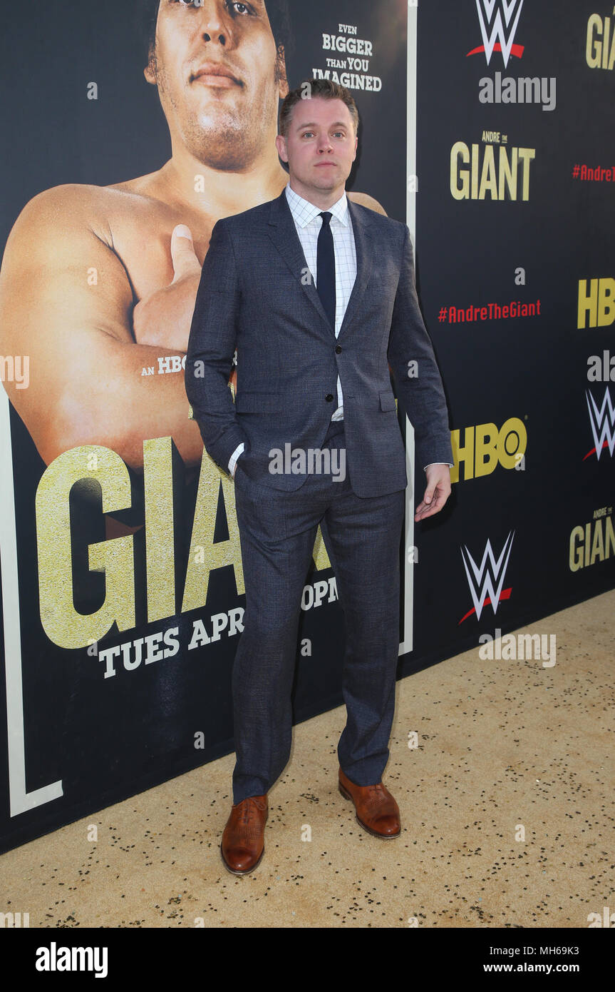 Los Angeles première de HBO's 'André le Géant' - Arrivées avec : Jason Hehir Où : Hollywood, California, United States Quand : 29 Mar 2018 Crédit : FayesVision/WENN.com Banque D'Images