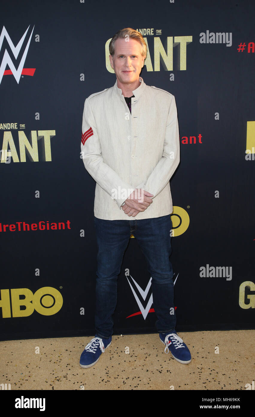 Los Angeles première de HBO's 'André le Géant' - Arrivées avec : Cary Elwes Où : Hollywood, California, United States Quand : 29 Mar 2018 Crédit : FayesVision/WENN.com Banque D'Images