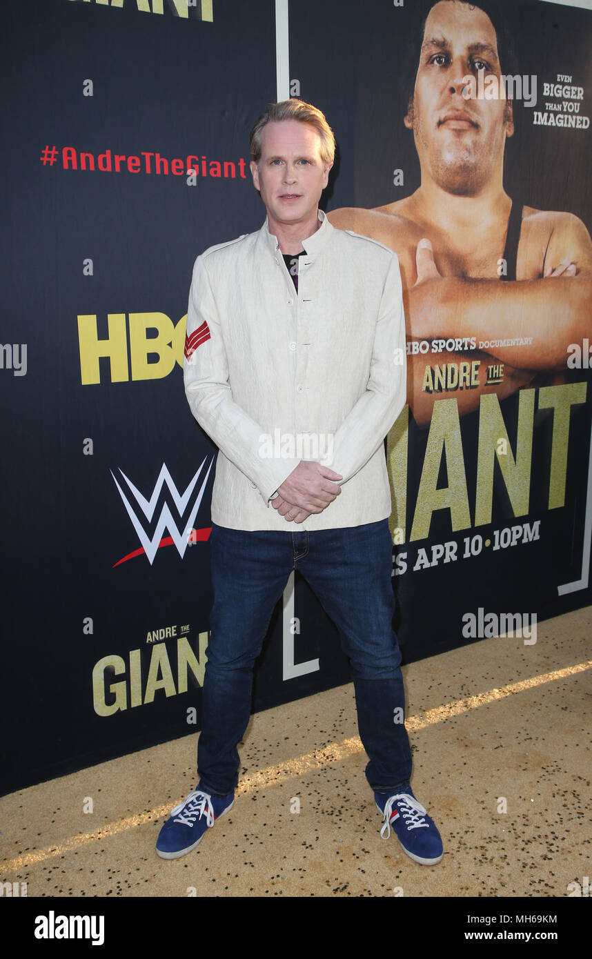 Los Angeles première de HBO's 'André le Géant' - Arrivées avec : Cary Elwes Où : Hollywood, California, United States Quand : 29 Mar 2018 Crédit : FayesVision/WENN.com Banque D'Images