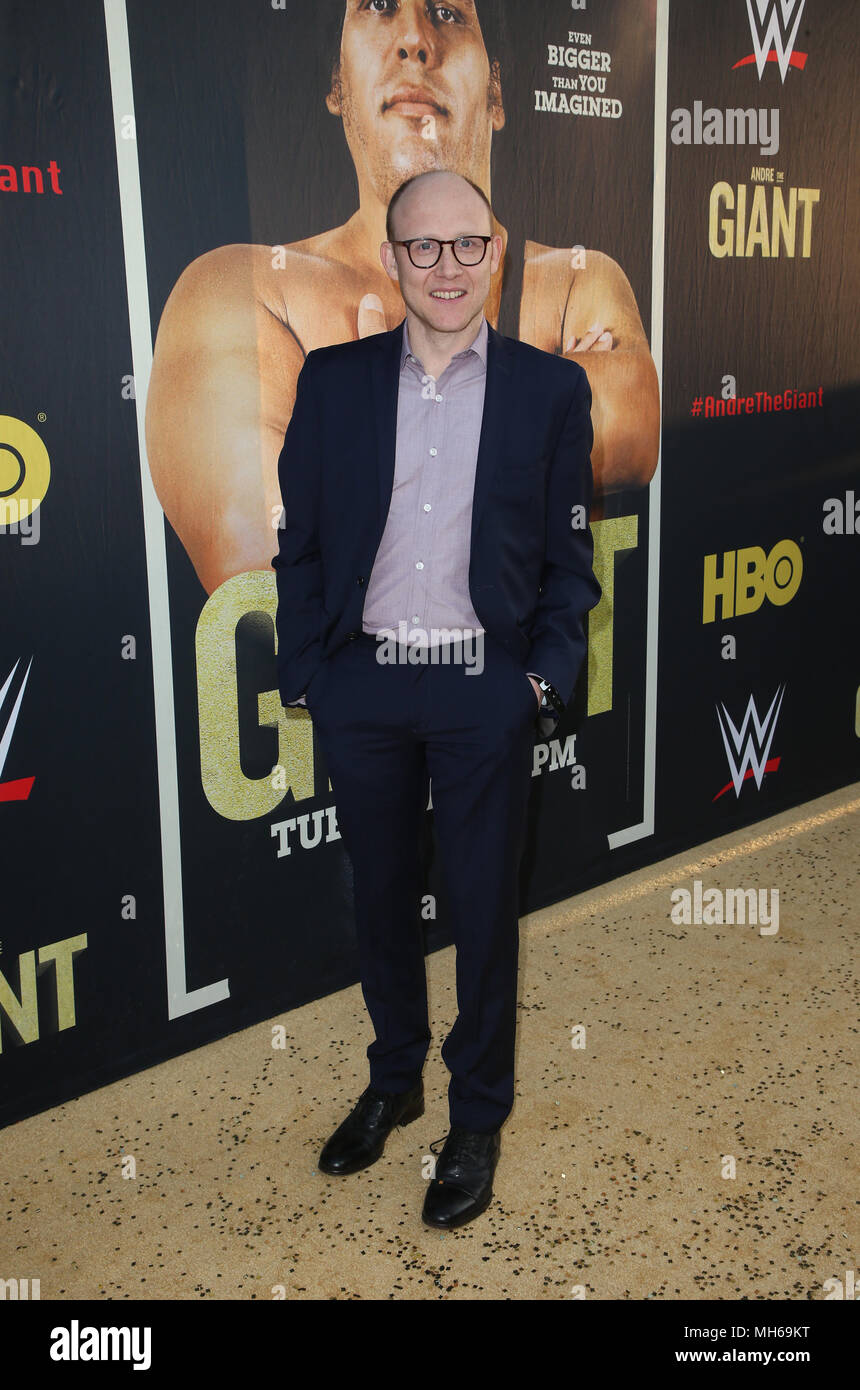 Los Angeles première de HBO's 'André le Géant' - Arrivées avec : Chris Ryan Où : Hollywood, California, United States Quand : 29 Mar 2018 Crédit : FayesVision/WENN.com Banque D'Images