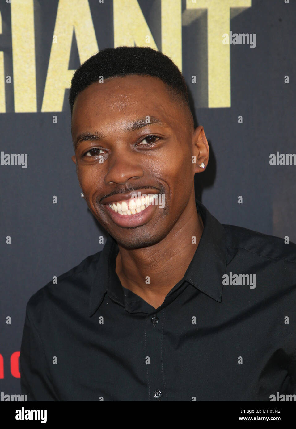Los Angeles première de HBO's 'André le Géant' - Arrivées avec : Brandon Fox Où : Hollywood, California, United States Quand : 29 Mar 2018 Crédit : FayesVision/WENN.com Banque D'Images