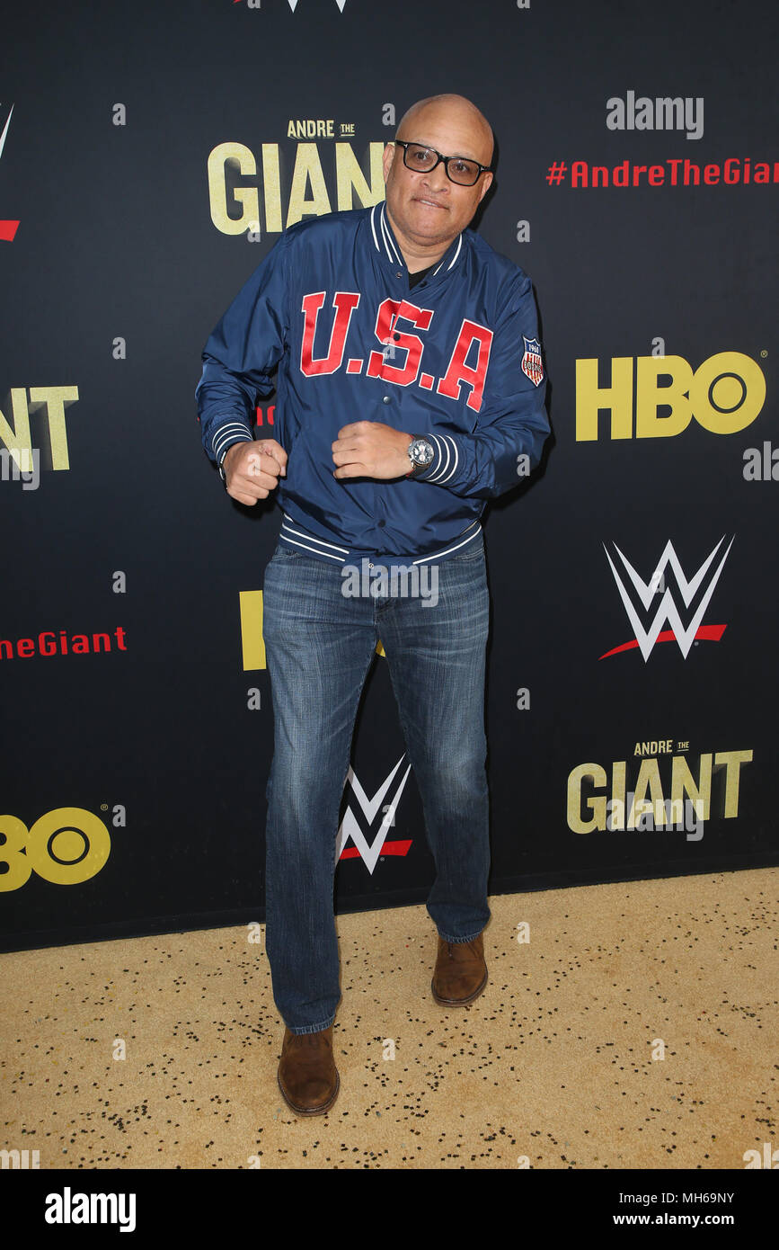 Los Angeles première de HBO's 'André le Géant' - Arrivées avec : Larry Wilmore Où : Hollywood, California, United States Quand : 29 Mar 2018 Crédit : FayesVision/WENN.com Banque D'Images