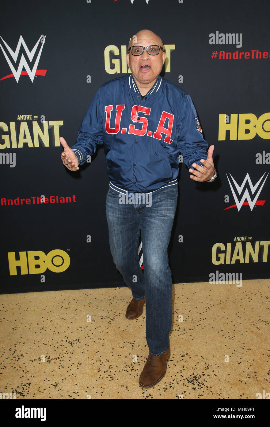 Los Angeles première de HBO's 'André le Géant' - Arrivées avec : Larry Wilmore Où : Hollywood, California, United States Quand : 29 Mar 2018 Crédit : FayesVision/WENN.com Banque D'Images