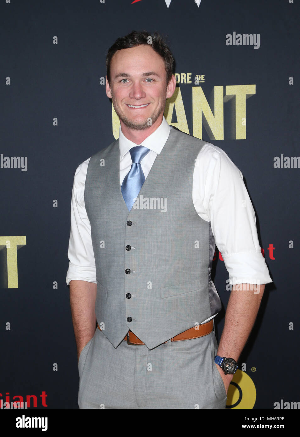Los Angeles première de HBO's 'André le Géant' - Arrivées avec : Kyle Weishaar Où : Hollywood, California, United States Quand : 29 Mar 2018 Crédit : FayesVision/WENN.com Banque D'Images