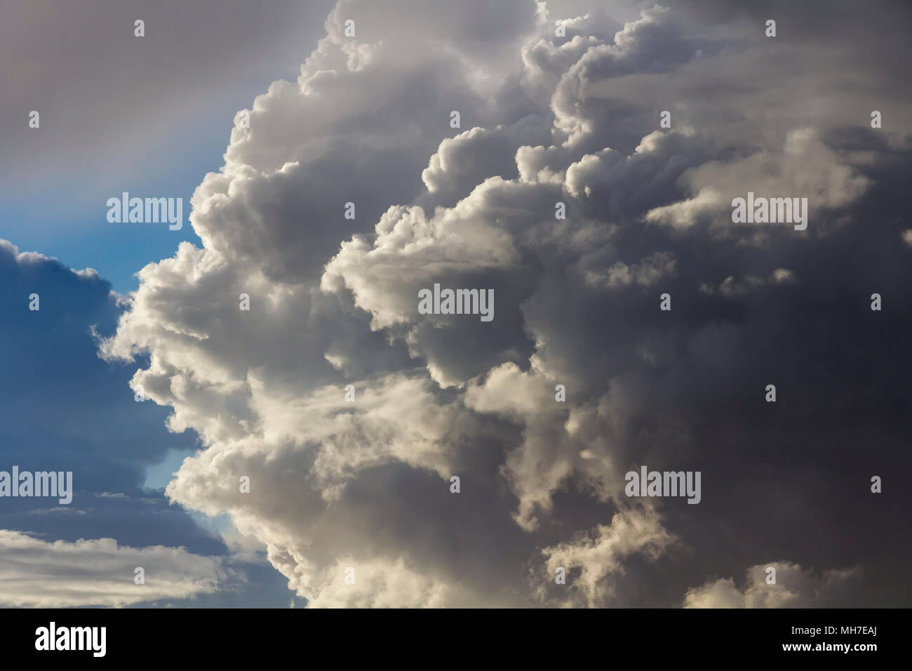 Formation de nuages Banque D'Images