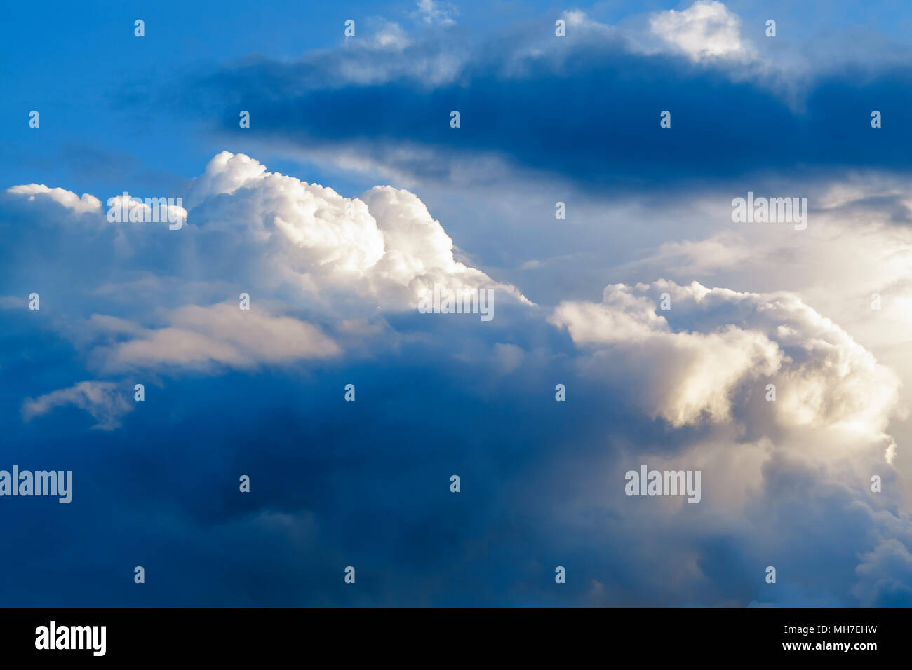 Formation de nuages Banque D'Images