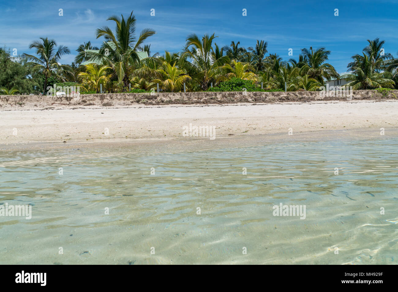Amazing Beach sur l'île Maurice. Proboblany plages les plus épiques int le monde. Banque D'Images