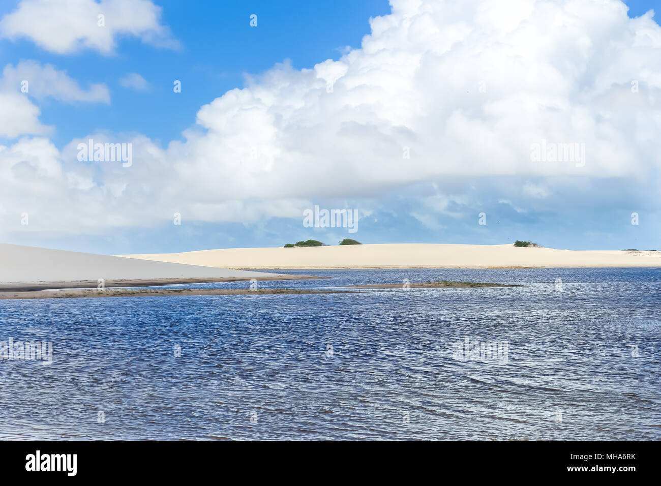 Parc National Lencois Maranhenses, Maranhao, Brésil, Banque D'Images