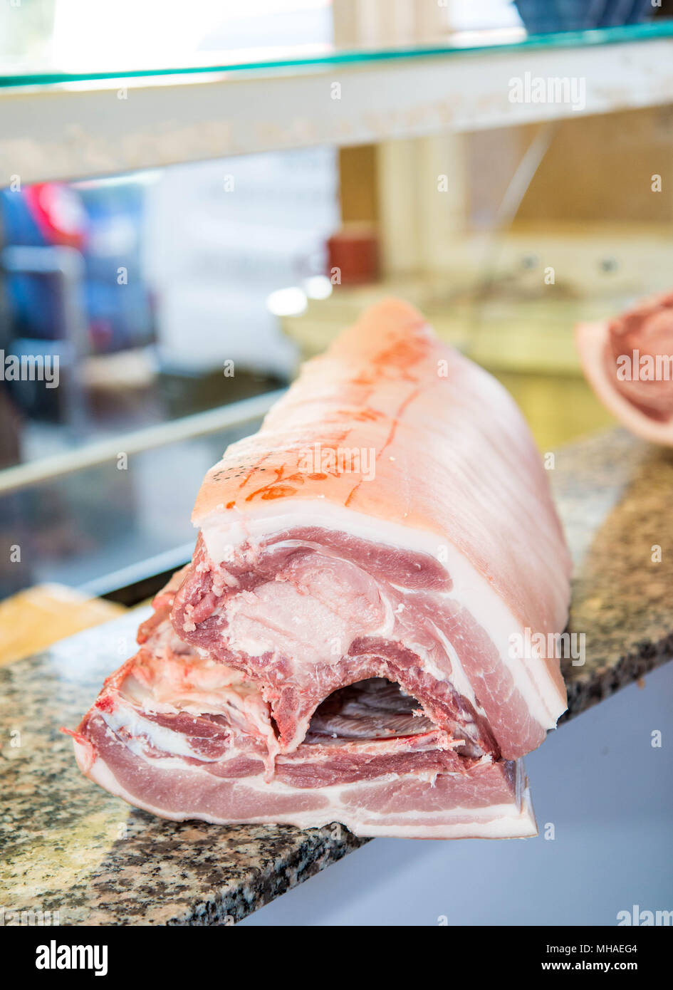 Les bouchers artisanaux Banque D'Images