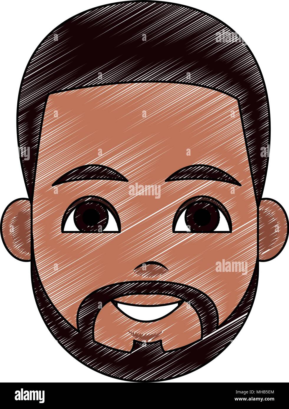 Cartoon Visage Homme Cartoon