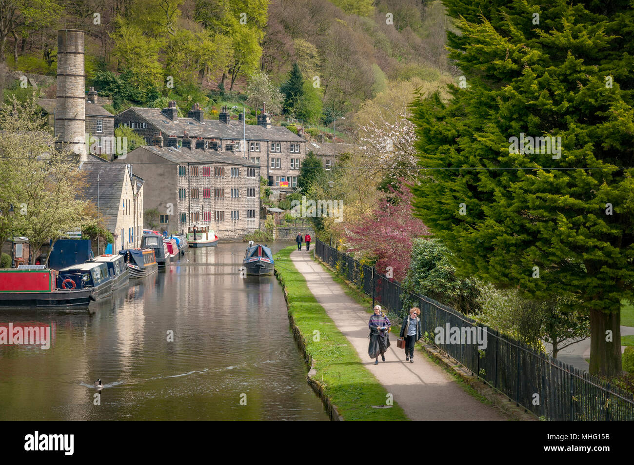 Hebden Bridge Banque D'Images