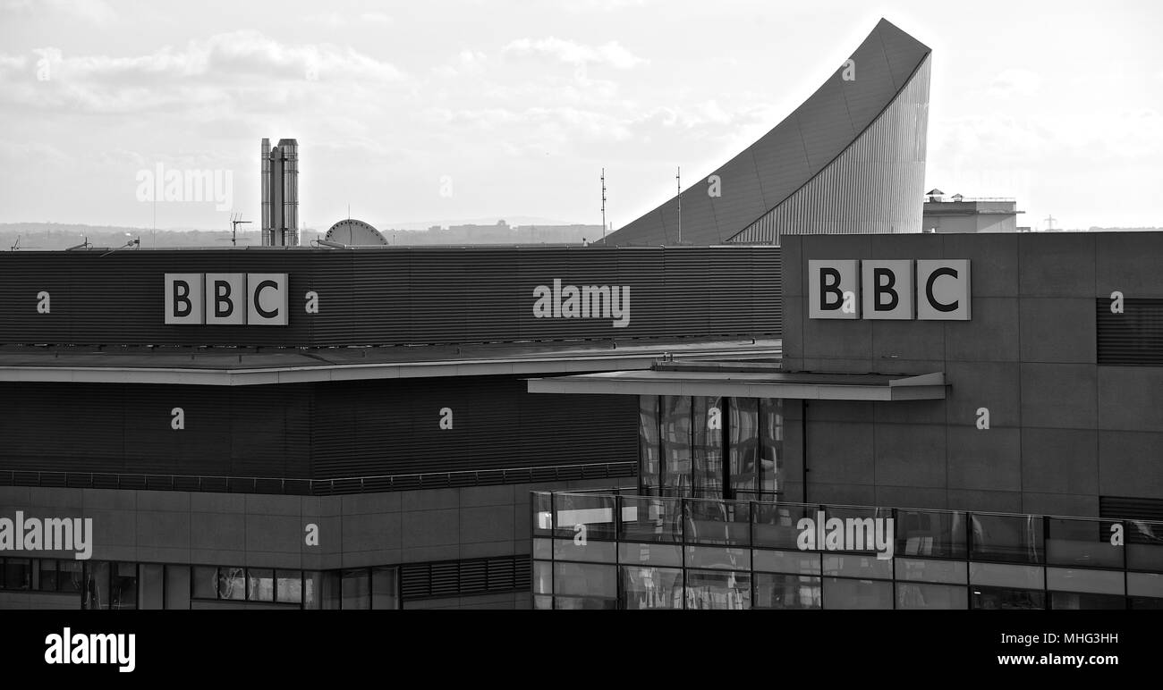 MediaCity, Salford Quays Banque D'Images